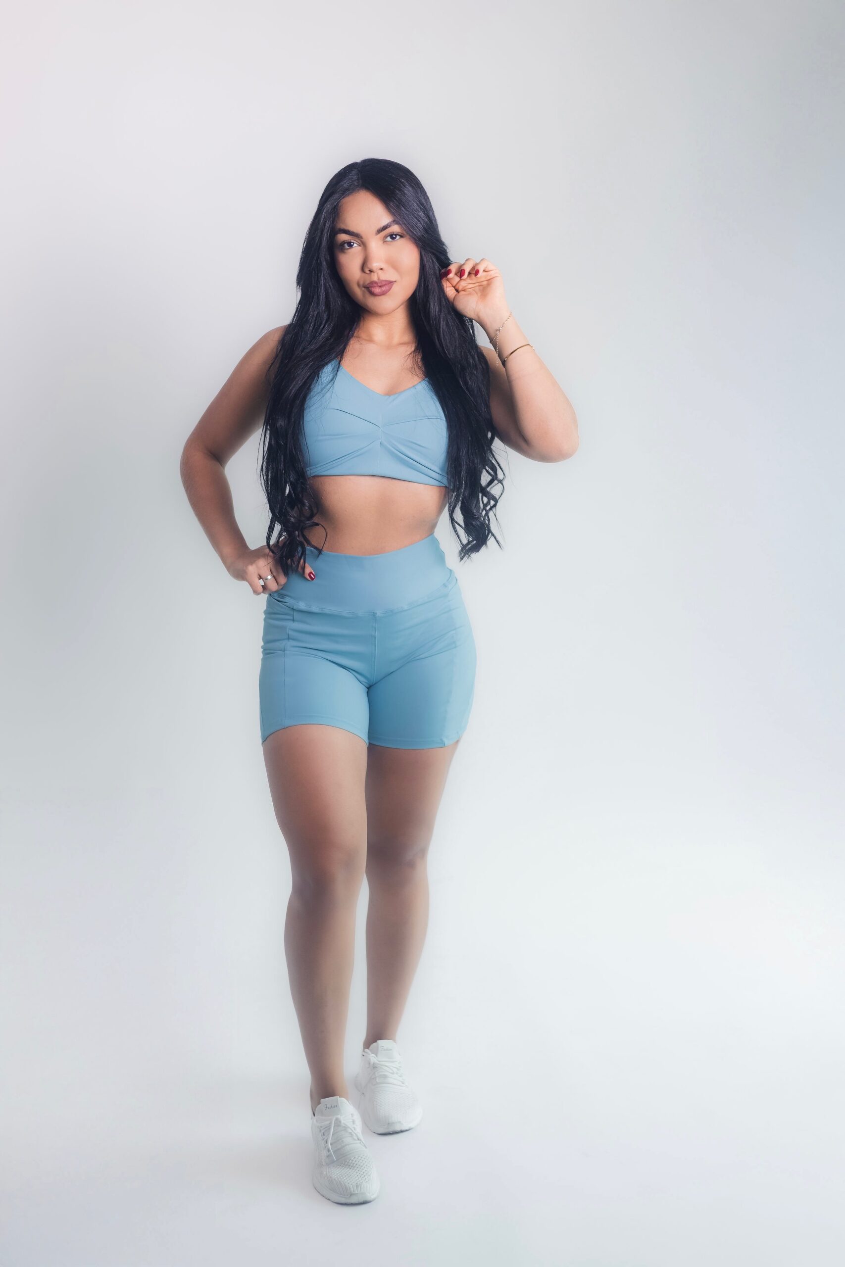 Conjunto Short Poliamida Yara 